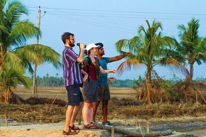 Village Bike Tour & Birdwatching - The ferry ride with bikes to Changaram Wetland